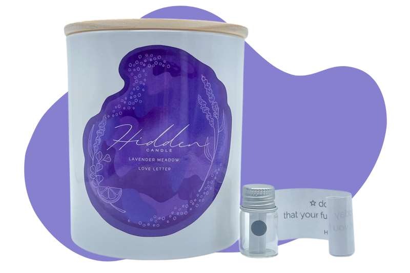 Lavender Meadow - Love Letter Candle